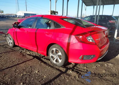 2020 Honda Civic Lx z USA, uszkodzony, nr VIN 2HGFC2F60LH507328